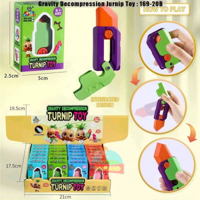 Gravity Decompression Jurnip Toy : 169-20B